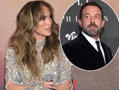 Jennifer Lopez BANNED Media From Asking Ben Affleck Questions Ahead Of Atlas Premieres -- No Wonder She Was Pissed When Confronted! - perezhilton.com - Hollywood - city Mexico City