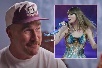 Travis Kelce Will Continue To Be A Proud Taylor Swift Groupie At Her Overseas Eras Tour Shows -- Here's How! - perezhilton.com - Kansas City - Lisbon - city Baltimore