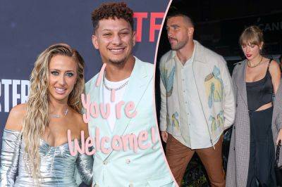 Patrick Mahomes Says HE'S The One Who Really Hooked Up Travis Kelce & Taylor Swift By Making THIS Wise Move! - perezhilton.com - Italy - Taylor - state Missouri