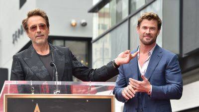 Robert Downey Jr. roasts fellow Avenger Chris Hemsworth: ‘Second-best Chris’ - www.foxnews.com