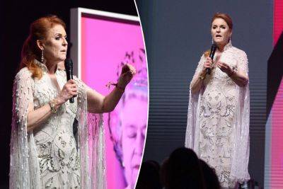 Sarah Ferguson orders Cannes Film Festival crowd to be quiet during her speech: ‘Stop, stop, stop!’ - nypost.com