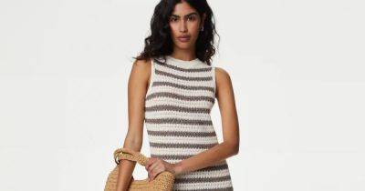 M&S bring back 'flattering' striped dress in new colours and fashion fans race to buy while in stock - www.ok.co.uk
