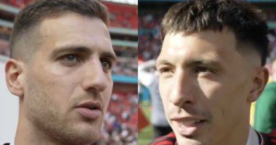 Diogo Dalot and Lisandro Martinez agree on why Man United beat Man City in FA Cup final - www.manchestereveningnews.co.uk - Manchester