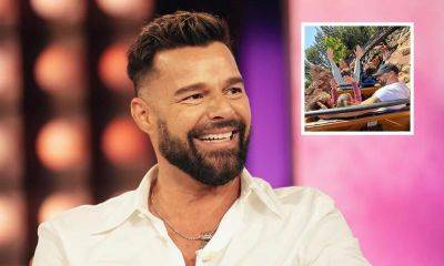Ricky Martin, a ‘happy dad’ with his four kids in Disneyland - us.hola.com - county Martin - Puerto Rico - Japan