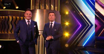 Ant McPartlin beams as he returns to work with Dec just weeks after welcoming first child - www.ok.co.uk - Britain - London