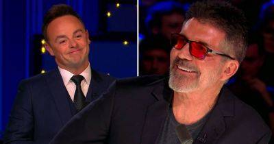 Simon Cowell shares heartfelt message with Ant McPartlin during Britain's Got Talent live episode - www.dailyrecord.co.uk - Britain