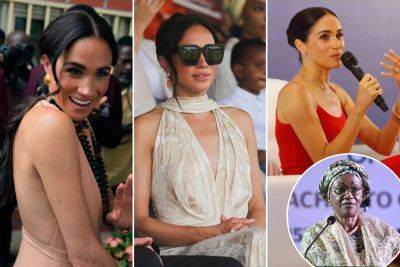 ‘We do not want nakedness in our culture’: Nigeria’s first lady slams US celebs after Meghan Markle visit - nypost.com - USA - Nigeria - city Abuja