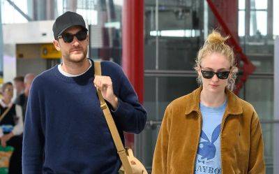 Sophie Turner Still Going Strong with Peregrine Pearson, New Photos Emerge from Airport Sighting - www.justjared.com - Spain