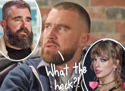 Travis Kelce Gets Booed At NBA Playoffs AND Ripped To Shreds By Brother Jason With A Taylor Swift Joke! - perezhilton.com - Minnesota - Texas - county Dallas - county Maverick - Kansas City