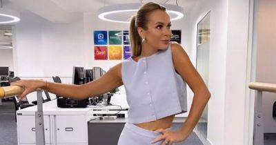 Amanda Holden wows in Pretty Lavish lilac co-ord that's perfect for summer - www.ok.co.uk - Britain - Italy