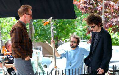 Watch Timothée Chalamet filming Bob Dylan biopic with Edward Norton - www.nme.com - New Jersey