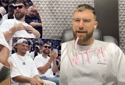 Travis Kelce Had THIS To Say About Getting Booed By Basketball Fans In Dallas Over The Weekend! - perezhilton.com - Minnesota - Texas - county Butler - county Dallas - county Harrison - county Maverick - county Patrick - Kansas City
