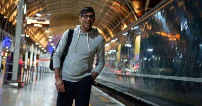 Rishi Sunak travels to one of country's poorest areas wearing £750 backpack - www.dailyrecord.co.uk - Britain - Adidas