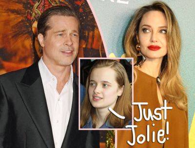 Brad Pitt & Angelina Jolie's Daughter Vivienne DROPS Dad's Last Name Amid Custody Battle! - perezhilton.com