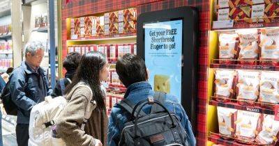 Edinburgh Airport unveils 'world first' shortbread vending machine - www.dailyrecord.co.uk - Britain - Scotland - county Walker