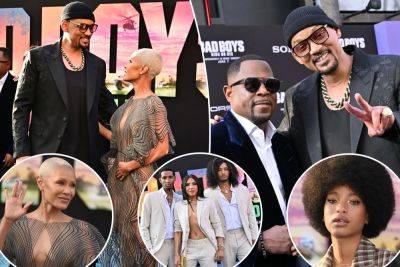 Will Smith and Jada Pinkett Smith hit the red carpet for ‘Bad Boys: Ride or Die’ LA premiere: photos - nypost.com - China - Hollywood