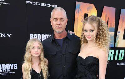 Eric Dane Makes Rare Appearance with His Two Daughters at 'Bad Boys 4' Premiere - www.justjared.com - Los Angeles - China