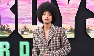 Willow Smith stuns in matching coat and pants at ‘Bad Boys: Ride or Die’ premiere - us.hola.com - Britain