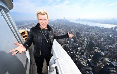 Billy Idol decided “not to be a drug addict anymore” and is now “California sober” - www.nme.com - California - county Morrison