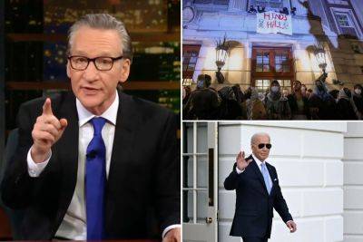 Bill Maher slams Biden for using his tax dollars to fund campus ‘Jew-hating’ with new student loan plan: ‘So incensed’ - nypost.com - Israel