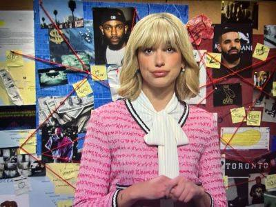 Dua Lipa Explains the Drake vs. Kendrick Lamar Rap Beef on ‘SNL’ - variety.com - Jordan