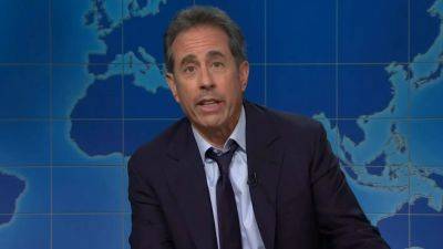 Jerry Seinfeld Crashes ‘SNL’ Weekend Update As “A Man Who Did Too Much Press” With A Warning For Ryan Gosling - deadline.com