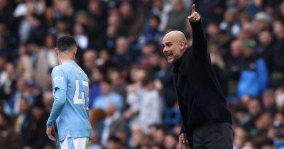 What Phil Foden did after Pep Guardiola tantrum proves point in front of Man City legend David Silva - www.manchestereveningnews.co.uk - Manchester
