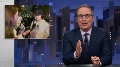 ‘Last Week Tonight’: John Oliver Dings Fox News Amid Coverage Of Student Protests Over War In Gaza - deadline.com - city Columbia