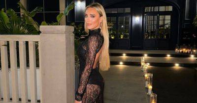 TOWIE's Amber Turner rocks 'sexy' £45 lace maxi dress as she parties in Dubai - www.ok.co.uk - Britain - Dubai