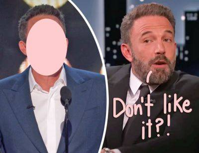 Ben Affleck Sparks Plastic Surgery Speculation After 'Hard Launching A New Face' At Tom Brady's Roast! LOOK! - perezhilton.com