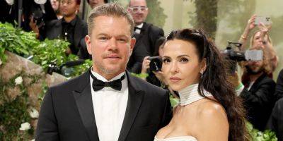 Matt Damon & Wife Luciana Attend Met Gala 2024 Together, 7 Years After Their Last Appearance! - www.justjared.com - New York