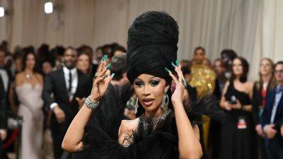 Cardi B at Met Gala 2024 Was the Night's Biggest Rose. Literally. - www.glamour.com
