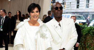 Kris Jenner & Longtime Boyfriend Corey Gamble Match in White at Met Gala 2024 - www.justjared.com - New York