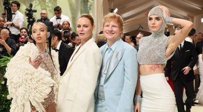 Ed Sheeran Made His Met Gala Debut Alongside the Ultimate Girl Group! - www.justjared.com - New York