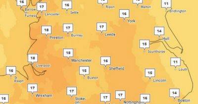 Greater Manchester weather with temperatures hitting beautiful 22C in full Met Office forecast - www.manchestereveningnews.co.uk - Manchester - city Great Manchester