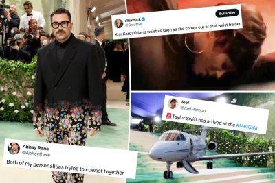 The best Met Gala 2024 memes: Kim Kardashian’s waist, Dan Levy’s outfit and more - nypost.com - Hollywood - New York
