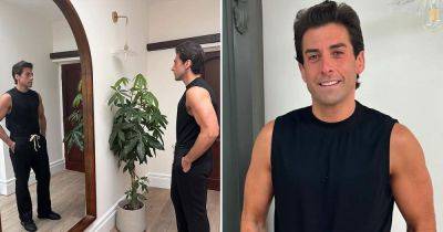 James Argent looks slimmer than ever as he poses in sleeveless top after saying he wants to gain weight - www.ok.co.uk - Greece - county Marathon