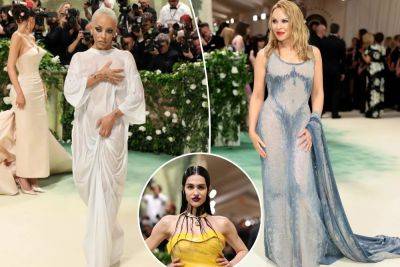 The Wet Gala: Why so many celebs were moist and nearly naked at the Met on fashion’s biggest night - nypost.com