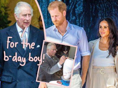 King Charles' Special B-Day Gift For Archie Revealed -- But He's 'Worried' Harry & Meghan Won't Approve?? - perezhilton.com - Britain - California