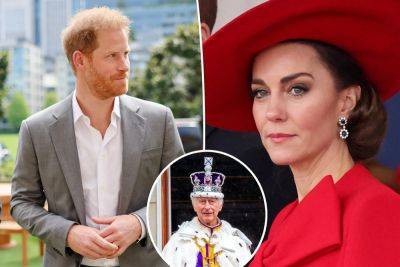 Kate Middleton will only see Prince Harry in London on 1 condition: royal expert - nypost.com - Britain - London - USA