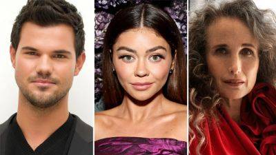 Taylor Lautner, Sarah Hyland & Andie MacDowell Make A Date With ‘The Token Groomsman’ – Cannes - deadline.com - Italy - Taylor - Berlin