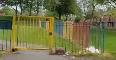 Police 'determined to find person responsible' after anti-Semitic abuse 'hurled at Jewish children' in Salford park - www.manchestereveningnews.co.uk - Britain - Manchester - Palestine