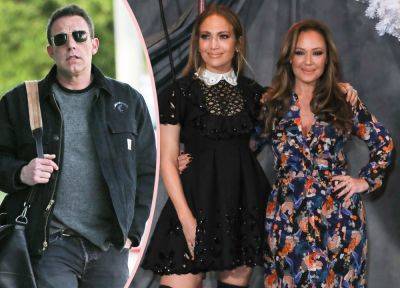 Jennifer Lopez Reconnects With BFF Leah Remini Years After Huge Fight Over 'Selfish' Ben Affleck: SOURCE - perezhilton.com