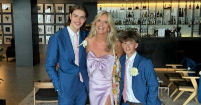 Penny Lancaster beams with pride as she poses with her sons and Rod at Stewart family wedding - www.dailyrecord.co.uk - Croatia