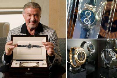Sylvester Stallone auctioning off ‘holy grail’ of watches as part of $7.5M collection - nypost.com