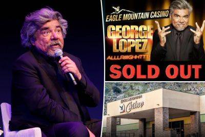 George Lopez slams ‘inadequate’ casino where he ended sold-out show early: ‘Unsafe environment’ - nypost.com - California