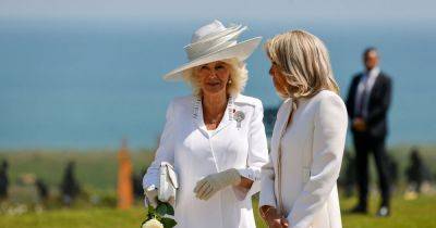 Royal fans divided over Queen Camilla's missed 'opportunity' during D-Day visit - www.ok.co.uk - France