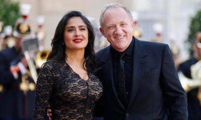 Salma Hayek dazzles in Paris during state dinner hosted by the President of France, Emmanuel Macron - us.hola.com - France - Paris - Mexico