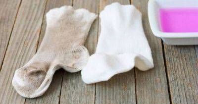 Whiten badly stained socks without bleach as cleaning expert shares 'powerful' tip - www.dailyrecord.co.uk