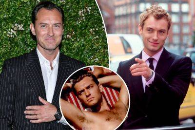 ‘Saggy and balding’ Jude Law wishes he leaned into ‘playing handsome’ roles when younger - nypost.com - Hollywood - county Butler - county Barry - county Turner